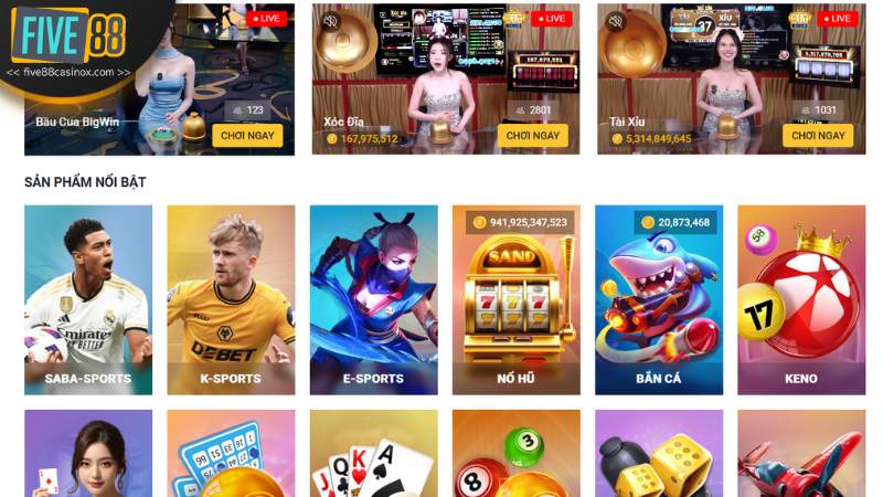 Tìm hiểu đôi nét về nhà cái Five88